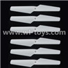 MJX X600 RC Quadcopter parts-09 Main rotor blades,Propellers(6pcs)-White