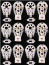 MJX X600 RC Quadcopter parts-31 Whole motor unit parts(Include the Motor seat,Motor cover,Motor seat cover)-6pcs-White