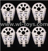 MJX X600 RC Quadcopter parts-34 Cover for the Motor seat(6pcs)-White