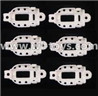 MJX X600 RC Quadcopter parts-35 Motor cover(6pcs)-White