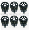 MJX X600 RC Quadcopter parts-39 Cover for the Motor seat(6pcs)-Black