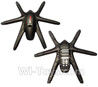 MJX X601H X601 Spare Parts-02-01 Upper and bottom shell cover-Black,MJX X601H X601 RC Quadcopter Drone Spare Parts Replacement Accessories