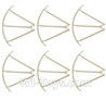 MJX X601H X601 Spare Parts-05-01 Outer protect frame(6pcs)-Golden,MJX X601H X601 RC Quadcopter Drone Spare Parts Replacement Accessories