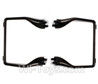 MJX X601H X601 Spare Parts-08-02 Landing skid,Landing gear(2pcs)-Black,MJX X601H X601 RC Quadcopter Drone Spare Parts Replacement Accessories