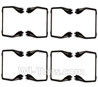 MJX X601H X601 Spare Parts-08-04 Landing skid,Landing gear(8pcs)-Black,MJX X601H X601 RC Quadcopter Drone Spare Parts Replacement Accessories