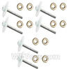 MJX X601H X601 Spare Parts-11-02 Main gear with hollow pipe(6pcs) & Copper ring(12pcs),MJX X601H X601 RC Quadcopter Drone Spare Parts Replacement Accessories