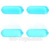 MJX X601H X601 Spare Parts-13 transparent member,lampshade(4pcs)-Blue,MJX X601H X601 RC Quadcopter Drone Spare Parts Replacement Accessories