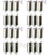 MJX X601H X601 Spare Parts-16 clockwise rotating Motor with Red and Blue wire(12pcs)-CW & counterclockwise Reversing-rotating Motor with Black and white wire(12PCS),MJX X601H X601 RC Quadcopter Drone Spare Parts Replacement Accessories