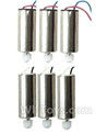 MJX X601H X601 Spare Parts-17 clockwise rotating Motor with Red and Blue wire(3pcs)-CW & counterclockwise Reversing-rotating Motor with Black and white wire(3PCS)-CCW,MJX X601H X601 RC Quadcopter Drone Spare Parts Replacement Accessories