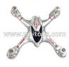 MJX X701 RC Quadcopter parts-02 Upper shell cover,Upper canopy-Gray MJX X701 RC Quadcopter parts-02 Upper shell cover,Upper canopy-Gray
