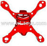 MJX X701 RC Quadcopter parts-13 Bottom shell cover,Bottom canopy-Gray-Red