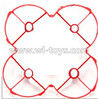 MJX X701 RC Quadcopter parts-18 Ourter protect frame-Red