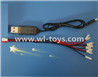 MJX X701 RC Quadcopter parts-26 USB & 1-to-5 Cable ((Not include the 5 battery)