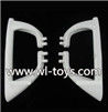 MJX X800 RC Quadcopter Parts-04 Left and right Tripod(2pcs)-White