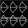 MJX X800 RC Quadcopter Parts-10 Outer protect frame(6pcs)-White