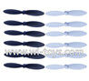 MJX X800 RC Quadcopter Parts-11 Main rotor blades,Propellers(6pcs white and 6pcs Black)