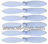 MJX X800 RC Quadcopter Parts-13 Main rotor blades,Propellers(6pcs)-White