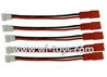 MJX X800 RC Quadcopter Parts-29 White-to-JST coversion Charging cable(5pcs)