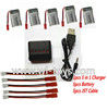 MJX X800 RC Quadcopter Parts-31 Upgrade 1-to-5 balance charger and USB charger & 5pcs JST coversion wire & 5pcs 750mah battery