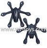 MJX X900 X901 RC Quadcopter Parts-03 Upper shell cover,Upper canopy & Bottom shell cover,Bottom canopy-Black