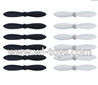 MJX X900 X901 RC Quadcopter Parts-21 Main rotor blades,Propellers(6pcs white and 6 pcs Black)