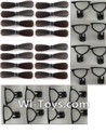 MJX X909T X909 Spare Parts-07-06 Propellers(16pcs)-Black & Outer protect frame(16pcs)-Black,MJX X909T X909-T RC Quadcopter Drone Spare Parts Replacement Accessories