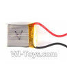 MJX X909T X909 Spare Parts-11-01 3.7v 380mah Battery(1pcs),MJX X909T X909-T RC Quadcopter Drone Spare Parts Replacement Accessories