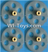 MJ109 Spare parts-17 Main gear(4pcs),MingJi 109 109A 109B RC Quadcopter Drone Spare Parts MJ109 Replacement Accessories