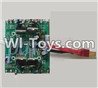 MJ109 Spare parts-33 Circuit board,Receiver board,MingJi 109 109A 109B RC Quadcopter Drone Spare Parts MJ109 Replacement Accessories