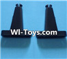 MingJi 812 Spare Parts-09 Holder for the Canopy(2pcs),MingJi 812 RC Helicopter Spare Parts MJ812 Parts Replacement Accessories