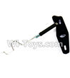 Wltoys F929 Aileron rudder angle assembly.