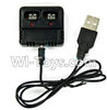 Wltoys F929 Official charger and balance charger,Can charge two battery at the same.