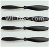 Wltoys F939 parts-14 Propeller,Rotor blades(4pcs) For WLtoys F939 RC AirPlane parts RC Fixed Wing Plane parts