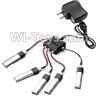 Wltoys F939 parts-31 Upgrade 1-to-5 balance charger and USB Charger & coversion Wire(5pcs) & USB-To-Socket Conversion Plug For WLtoys F939 RC AirPlane parts RC Fixed Wing Plane parts