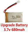 Wltoys F949 Upgrade Battery Packs.Lipo Battery 3.7v 680mah battery. Total 1pcs. Fly more time,more power