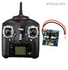 Wltoys F959 Transmitter and Receiver board together.