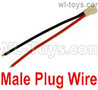 Wltoys F959 Male Plug Wire for the Battery(1pcs)