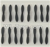 XK A100-SU27 J11-Propellers,Main rotor blades(16pcs)-A100.0005
