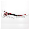 XK A100-SU27 J11-Upgrade 1-to-5 Plug wire(Small White-to-White Plug)