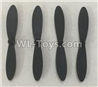 XK A110 Propellers Replace Parts-A110.0005,Main rotor blades(4pcs)