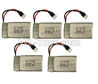 XK A110 Official Battery-3.7v 380mah 25C(5pcs)-A110.0011