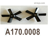 Wltoys XK A170 Propellers.A170.0008.Rotor blades.Total 2pcs.