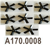 Wltoys XK A170 Propellers.A170.0008.Rotor blades.Total 8pcs.