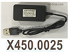 Wltoys XK A170 USB Charger.X450.0025.Official 11.1V 2A USB Charger.It can directly charge on the computer.