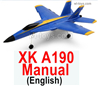 Wltoys XK A190 Manual pdf Parts.