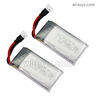 Wltoys XK A210 Battery Packs, 3.7V 400mAh 20C Lipo Batteries Pack. Total 2pcs. A210.0013