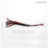 Wltoys XK A210 Upgrade 1-to-5 Plug wire with the Small White-to-White Plug).