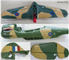 Wltoys XK A220 All Foam Assembly. A220.0001. Include the Fuselage Body,All the Herizontal and Vertical Wings