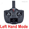 Wltoys XK A250 X4-A290 Transmitter,Remote Control with the Left Hand Mode.