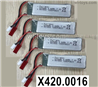 Wltoys XK A280 Parts 7.4V 600mah RC Battery packs for the XK A280 Plane.X420.0016.Total 4pcs.